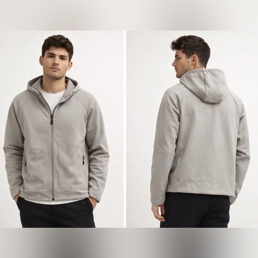 Nike ACG Gray Zip‎ Front Hoodie Sz. M